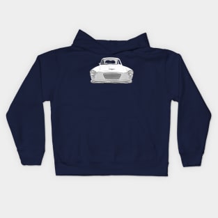 Gilbern GT 1960s classic car monochrome Kids Hoodie